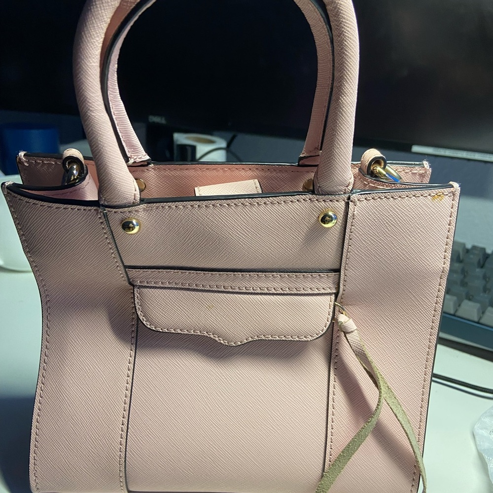 Rebecca Minkoff Women's Mini Mab Tote Baby Pink - Picture 8 of 8